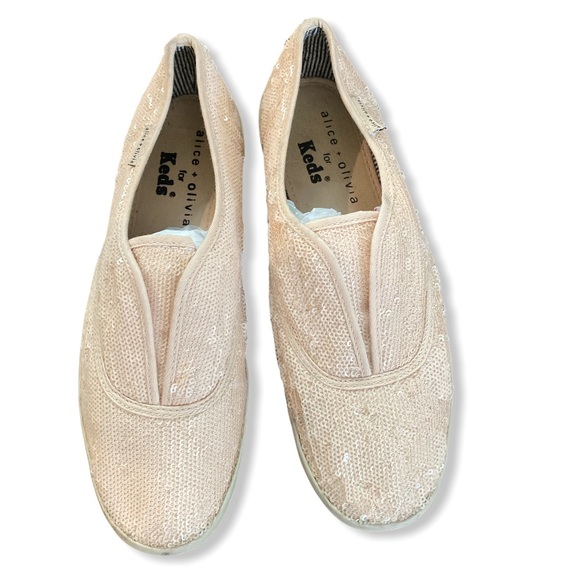 Alice + Olivia for Keds Blush Sequin Sneakers - Picture 6 of 6